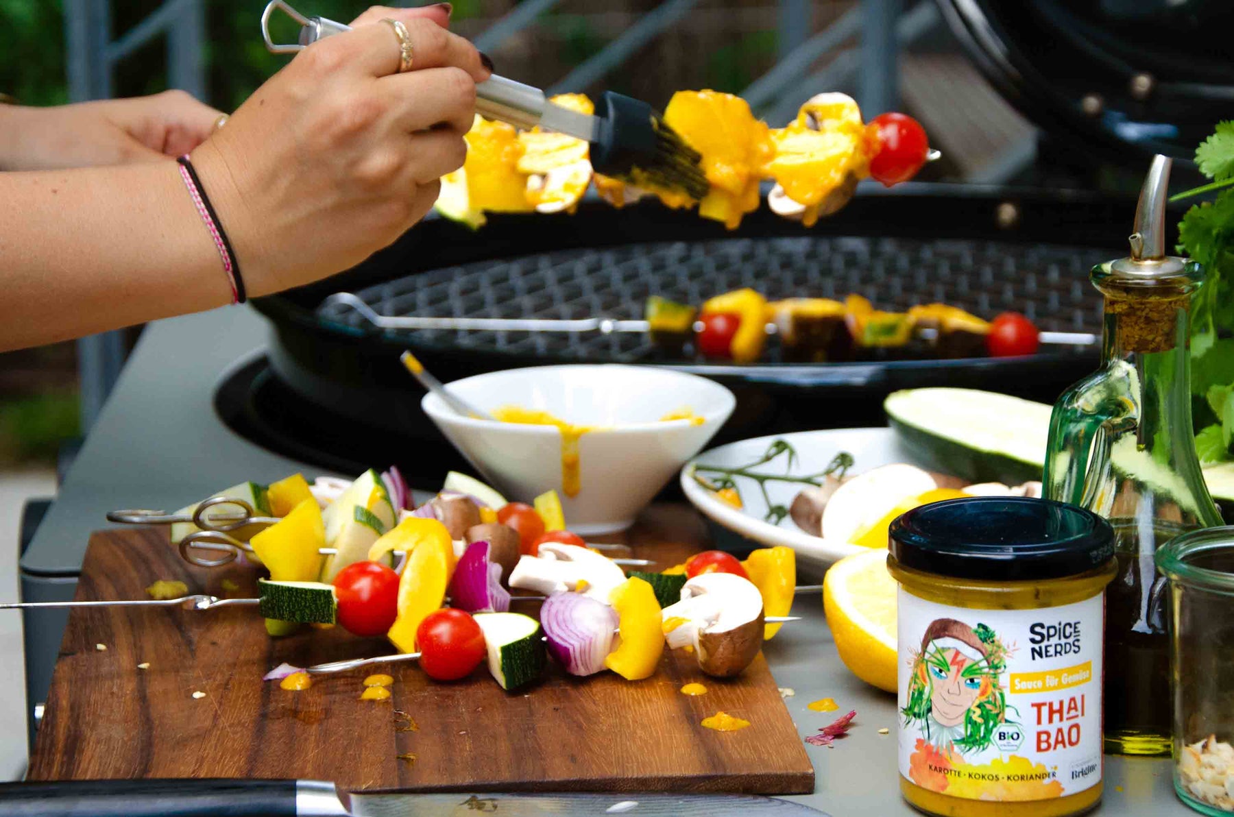 Vegetarisch Grillen mit SpiceNerds - Gemüse grillen